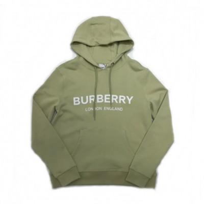 Burberry 2019 Mens Logo Casual HoodT - 버버리 2019 남성 로고 캐쥬얼 후드티 Bur01090x.Size(s - xl).그린