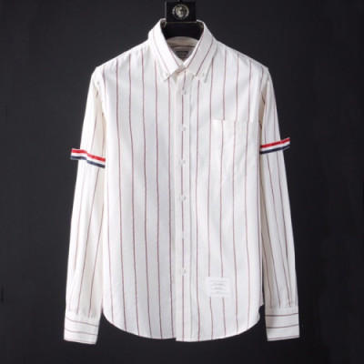 Thom Browne 2019 Mens Strap Cotton Tshirt - 톰브라운 2019 남성 스트랩 코튼 셔츠 Thom0229x.Size(s - xl).화이트