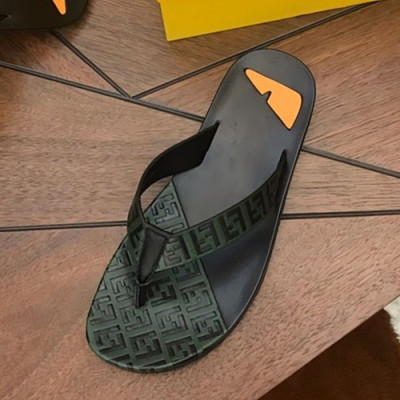 Fendi 2019 Mens Slipper - 펜디 2019 남성용 슬리퍼 FENS0135.Size(240 - 270).그린