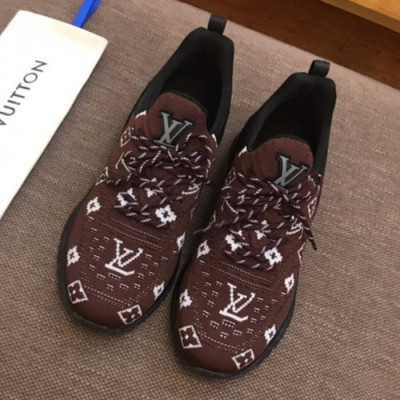 Louis vuitton 2019 Mens Knit Sneakers  - 루이비통 2019 남성용 니트 스니커즈 LOUS0260,Size(240 - 270).브라운