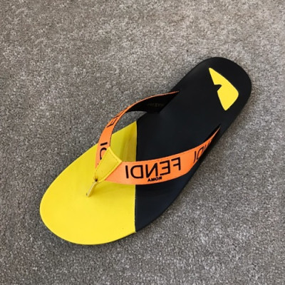 Fendi 2019 Mens Slipper - 펜디 2019 남성용 슬리퍼 FENS0146.Size(240 - 275).옐로우