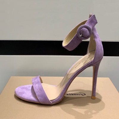 Gianvito Rossi 2019 Ladies High Heel Sandal - 지안비토 로시 2019 여성용 하이힐 샌들 GRS0033.Size(225 - 245).퍼플