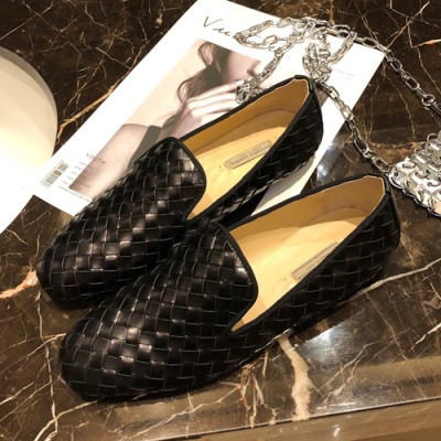 Bottega Veneta 2019 Ladies Leather Loafer - 보테가베네타 2019 여성용 레더 로퍼 BVS0067,Size(225 - 250).블랙