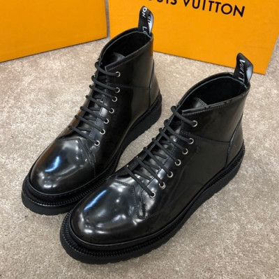 Louis Vuitton 2019 Mens Leather Shoes - 루이비통 2019 남성용 레더 슈즈 LOUS0264.Size(240 - 275).블랙