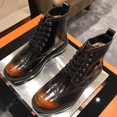 Prada 2019 Mens Leather Boots - 프라다 2019 남성용 레더 부츠,PRAS00176,Size(245 - 265).블랙