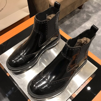 Prada 2019 Mens Leather Boots - 프라다 2019 남성용 레더 부츠,PRAS00179,Size(245 - 265).블랙