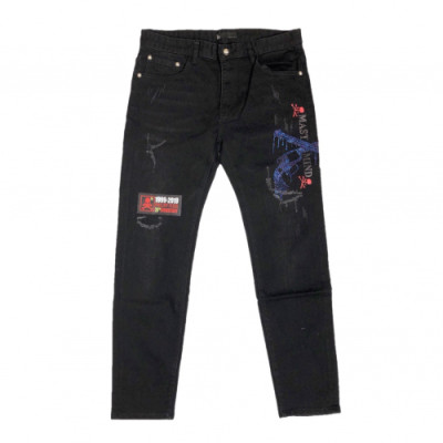 Philipp plein 2019 Mens Denim Pants - 필립플레인 2019 남성 데님 팬츠 Phi0062x.Size(30 - 38).블랙