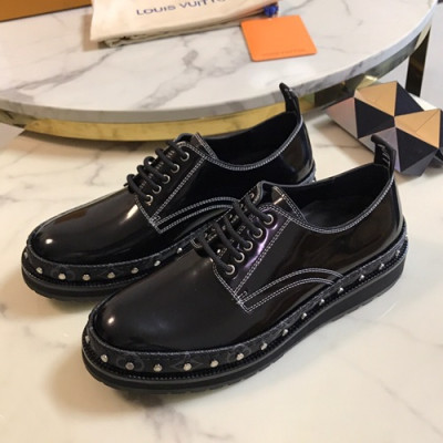Louis Vuitton 2019 Mens Leather Sneakers Shoes - 루이비통 2019 남성용 레더 스니커즈 슈즈 LOUS0277.Size(245 - 270).블랙