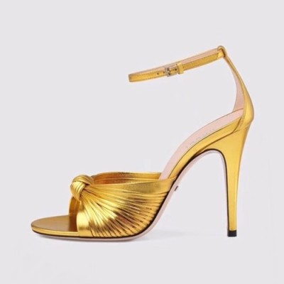 Gucci 2019 Ladies High Heel Sandal - 구찌 2019 여성용 하이힐 샌들, GUCS0359.Size(225 -  250).옐로우골드