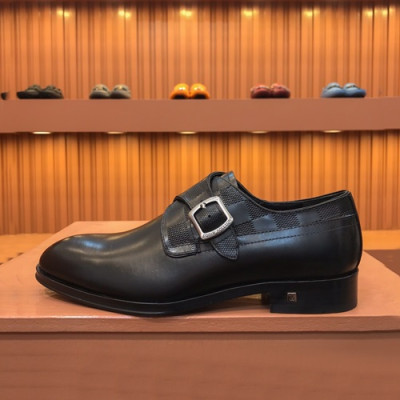 Louis Vuitton 2019 Mens Leather Oxford Shoes - 루이비통 2019 남성용 레더 옥스퍼드 슈즈 LOUS0284.Size(240 - 270).블랙