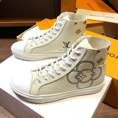 Louis vuitton 2019 Mens Canvas Sneakers  - 루이비통 2019 남성용 캔버스 스니커즈 LOUS0292,Size(240 - 270).화이트