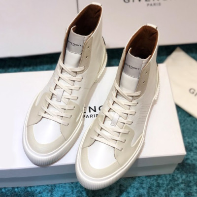 Givenchy 2019 Mens Leather Sneakers - 지방시 2019 남성용 레더 스니커즈,GIVS0056,Size(240 - 270).화이트