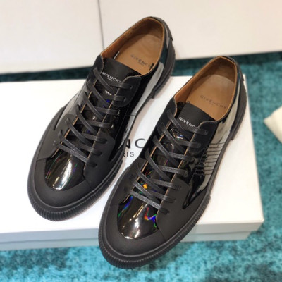 Givenchy 2019 Mens Leather Sneakers - 지방시 2019 남성용 레더 스니커즈,GIVS0059,Size(240 - 270).블랙