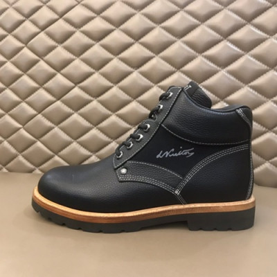 Louis Vuitton 2019 Mens Leather Boots Sneakers - 루이비통 2019 남성용 레더 부츠 스니커즈 LOUS0297.Size(240 - 275).블랙