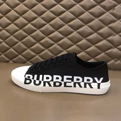 Burberry 2019 Mens Canvas Sneakers - 버버리 2019 남성용 캔버스 스니커즈 BURS0032,Size(240 - 270).블랙