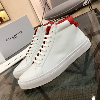 Givenchy 2019 Mens Leather Sneakers - 지방시 2019 남성용 레더 스니커즈,GIVS0072,Size(240 - 270).화이트