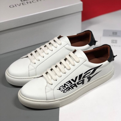 Givenchy 2019 Mm / Wm Leather Sneakers - 지방시 2019 남여공용 레더 스니커즈,GIVS0074,Size(225 - 280).화이트