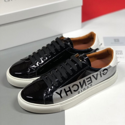 Givenchy 2019 Mm / Wm Leather Sneakers - 지방시 2019 남여공용 레더 스니커즈,GIVS0076,Size(225 - 280).블랙