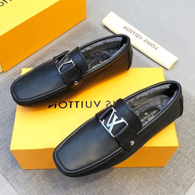 Louis vuitton 2019 Mens Leather Loafer  - 루이비통 2019 남성용 레더 로퍼 LOUS0320,Size(240 - 275).블랙