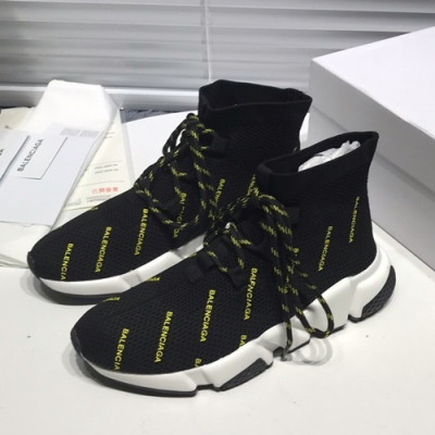 Balenciaga 2019 Mm / Wm Speed Runner - 발렌시아가 2019 남여공용 스피드러너 BALS0070,Size(220 - 275),블랙