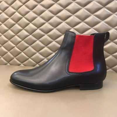 Hermes 2019 Mens Leather Boots - 에르메스 2019 남성용 레더 부츠 HERS0240.Size(240 - 270).블랙