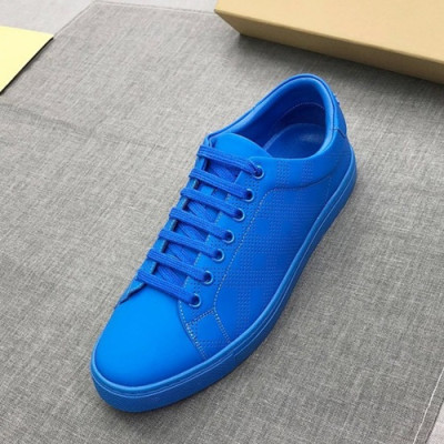 Burberry 2019 Mens Leather Sneakers - 버버리 2019 남성용 레더 스니커즈 BURS0034,Size(240 - 270).블루