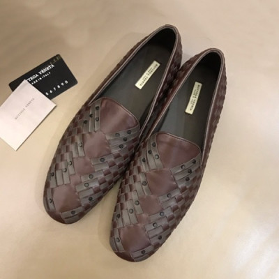 Bottega Veneta 2019 Mens Leather Loafer - 보테가베네타 2019 남성용 레더 로퍼 BVS0081.Size(240 - 270).퍼플와인