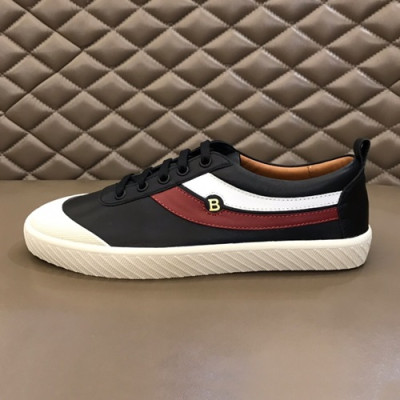 Bally 2019 Mens Leather Sneakers - 발리 2019 남성용 레더 스니커즈,BALS0073,Size(245 - 265).블랙