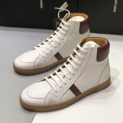 Saint Laurent 2019 Mens Leather Sneakers  - 입생로랑 2019 남성용 레더 스니커즈 SLS0056,Size(245 - 270).화이트