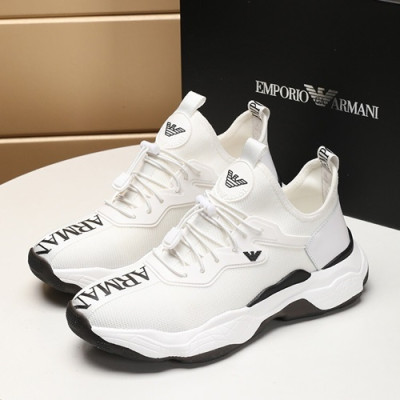 Armani 2019 Mens Sneakers  - 알마니 2019 남성용 스니커즈 ARMS0062,Size(240 - 270).화이트