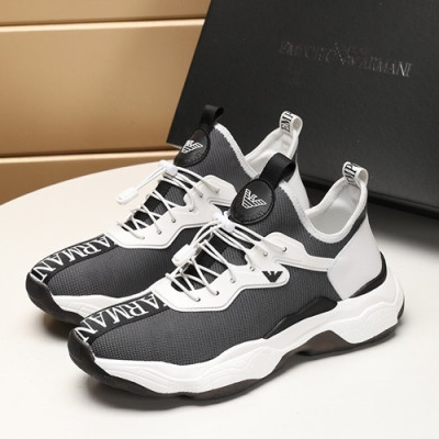 Armani 2019 Mens Sneakers  - 알마니 2019 남성용 스니커즈 ARMS0064,Size(240 - 270).그레이