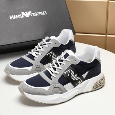 Armani 2019 Mens Sneakers  - 알마니 2019 남성용 스니커즈 ARMS0068,Size(240 - 270).네이비