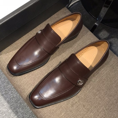 Gucci 2019 Mens Leather Oxford Shoes -  구찌 2019 남성용 레더 옥스퍼드 슈즈 GUCS0397.Size(245 - 270).브라운