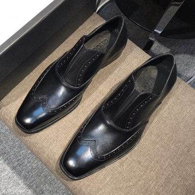 Gucci 2019 Mens Leather Oxford Shoes -  구찌 2019 남성용 레더 옥스퍼드 슈즈 GUCS0398.Size(245 - 270).블랙