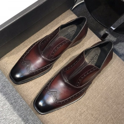 Gucci 2019 Mens Leather Oxford Shoes -  구찌 2019 남성용 레더 옥스퍼드 슈즈 GUCS0399.Size(245 - 270).브라운