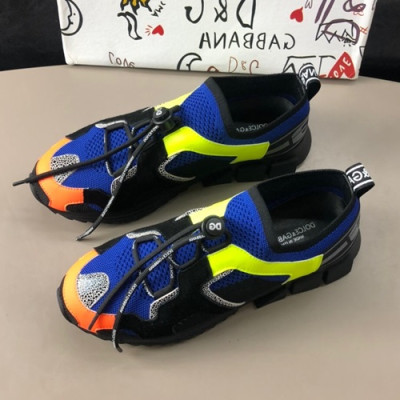 Dolce&Gabbana 2019 Mm / Wm Knit Sneakers  - 돌체앤가바나 2019 남여공용 니트 스니커즈 DGS0078,Size(225 - 280).블루
