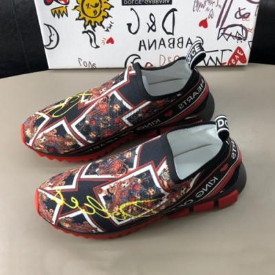 Dolce&Gabbana 2019 Mens Running Shoes - 돌체앤가바나 2019 남성용 런닝슈즈 DGS0085.Size(240 - 270).블랙