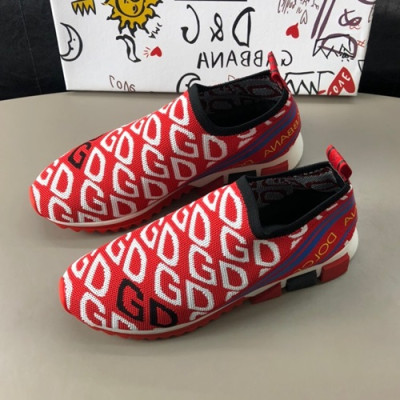 Dolce&Gabbana 2019 Mens Running Shoes - 돌체앤가바나 2019 남성용 런닝슈즈 DGS0088,Size(240 - 270).레드