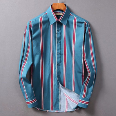 Burberry 2019 Mens Vintage Logo Cotton shirt - 버버리 2019 남성 빈티지 로고 코튼 셔츠 Bur01205x.Size(m - 2xl).그린
