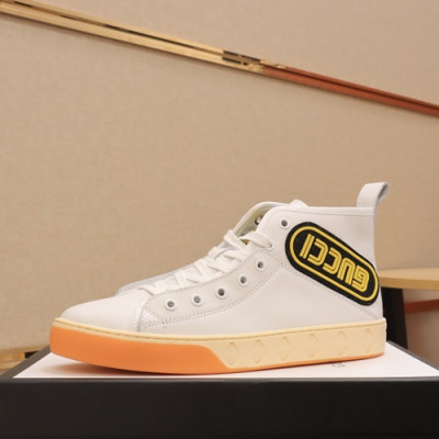 Gucci 2019 Mens Leather Sneakers - 구찌 2019 남성용 레더 스니커즈 GUCS0402,Size(240 - 270).화이트