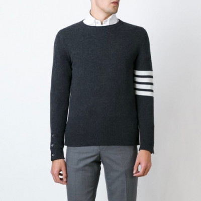 Thom Browne 2019 Mens Strap Crew-neck Sweater - 톰브라운 2019 남성 스트랩 크루넥 스웨터 Thom0329x.Size(s - 2Xl).5컬러(블랙/네이비/그레이/블루/다크그레이)