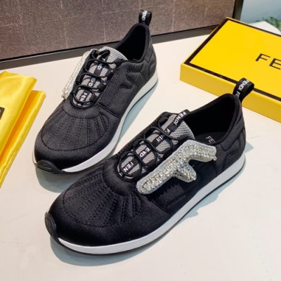Fendi 2019 Ladies Silk Sneakers - 펜디 2019 여성용 실크 스니커즈 FENS0168.Size(225 - 255).블랙