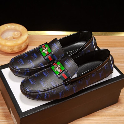 Gucci 2019 Mens Leather Loafer - 구찌 2019 남성용 레더 로퍼 GUCS0419,Size(240 - 275).블랙