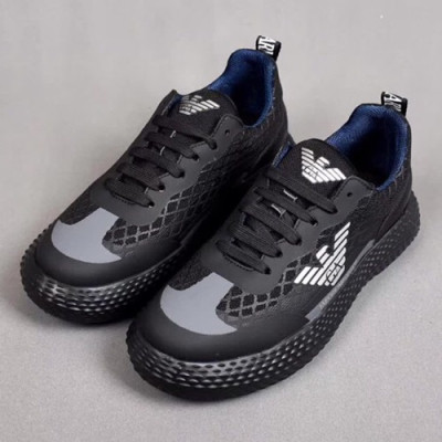 Armani 2019 Mens Sneakers  - 알마니 2019 남성용 스니커즈 ARMS0082,Size(240 - 270).블랙