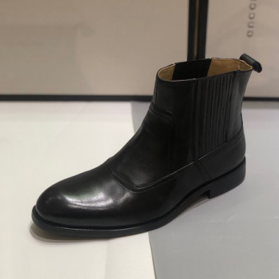 Gucci 2019 Mens Leather Boots - 구찌 2019 남성용 레더 부츠 GUCS0457,Size(245-265),블랙