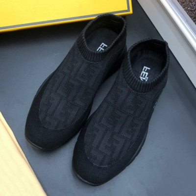 Fendi 2019 Mens Sneakers - 펜디 2019 남성용 스니커즈 FENS0192,Size(240 - 270).블랙