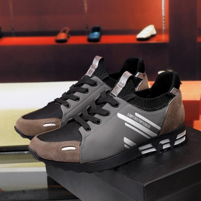 Armani 2019 Mens Sneakers  - 알마니 2019 남성용 스니커즈 ARMS0083,Size(240 - 270).그레이