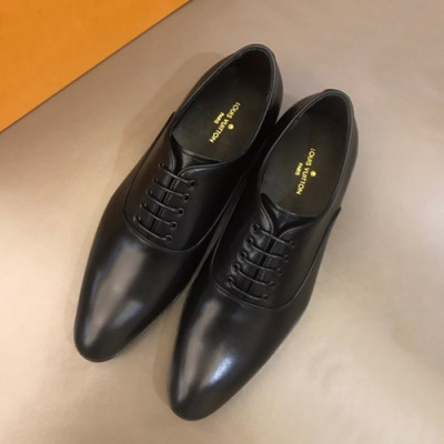 Louis Vuitton 2019 Mens Leather Oxford Shoes - 루이비통 2019 남성용 레더 옥스퍼드 슈즈 LOUS0382,Size(240 - 270).블랙