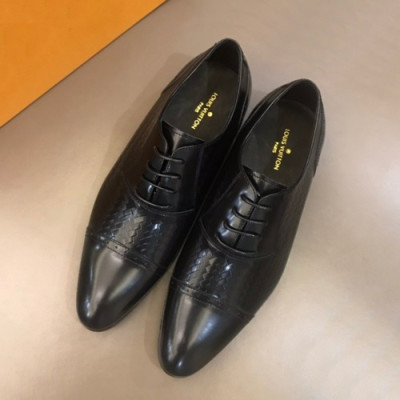 Louis Vuitton 2019 Mens Leather Oxford Shoes - 루이비통 2019 남성용 레더 옥스퍼드 슈즈 LOUS0383,Size(240 - 270).블랙