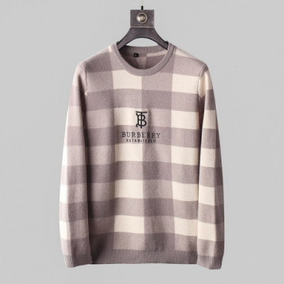 Burberry 2019 Mens Retro Logo Crew - neck Sweater - 버버리 2019 남성 레트로 로고 크루넥 스웨터 Bur01267x.Size(l - 4xl).베이지